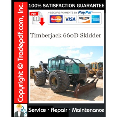 Timberjack 660D Skidder Service Repair Manual Download (S/N: 10EC1223 and up) Timberjack 660D Skidder Service Repair Manual Download (S/N: 10EC1223 and up)