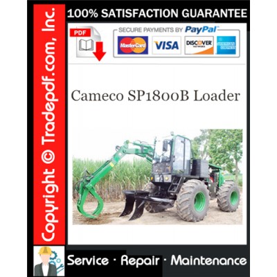 Cameco SP1800B Loader Service Repair Manual Download