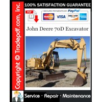 John Deere 70D Excavator Repair Technical Manual Download John Deere 70D Excavator Repair Technical Manual Download