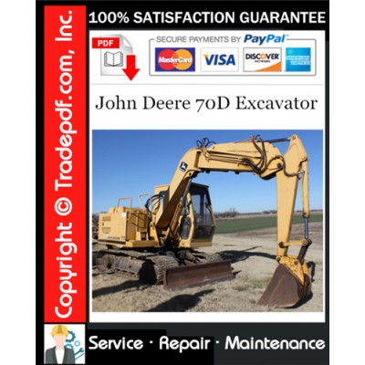 John Deere 70D Excavator Repair Technical Manual Download John Deere 70D Excavator Repair Technical Manual Download