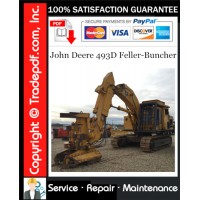 John Deere 493D Feller-Buncher Service Repair Manual Download John Deere 493D Feller-Buncher Service Repair Manual Download